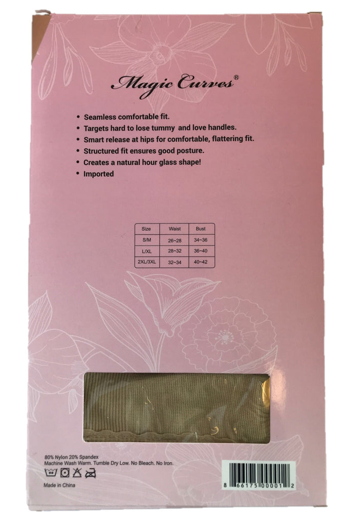 Magic Curves Shapewear, Long Leg Body Suit, Tummy Tuck, Body Shaper, Waist Cincher